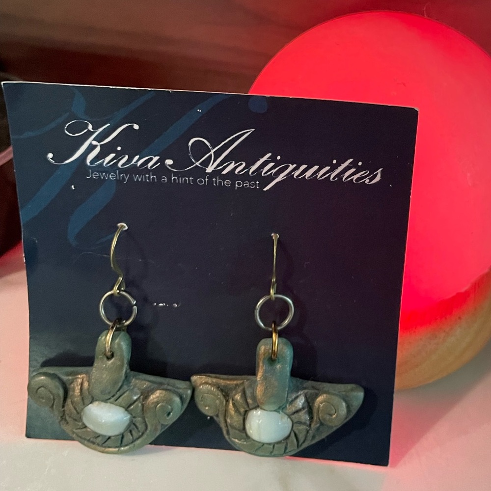 Kiva Antiquities Artist Made Earrings